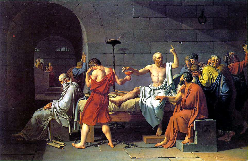 Jacques Louise David - The Death of Socrates